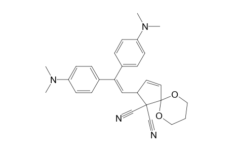 2-[2',2'-bis[4-(dimethylamino)phenyl]ethenyl]-6,10-dioxaspiro[4.5]dec-3-ene-1,1-dicarbonitrile