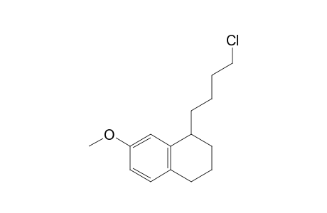 1-(4-Chloranylbutyl)-7-methoxy-1,2,3,4-tetrahydronaphthalene