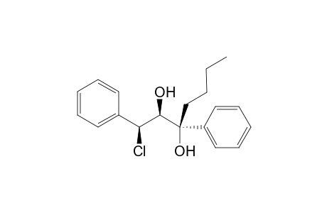 (+)-(1S,2S,3S)-1-Chloro-1,3-diphenylheptane-2,3-diol