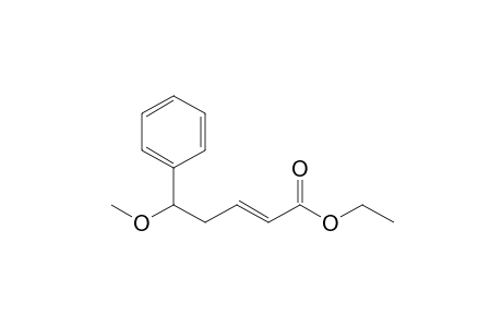 Ethyl (E)-5-methoxy-5-phenylpent-2-enoate