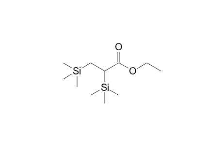 Ethyl 2,3-bis(trimethylsilyl)propanoate
