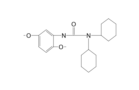 1,1-dicyclohexyl-3-(2,5-dimethoxyphenyl)urea