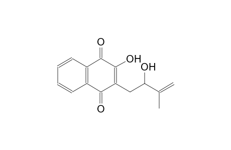 [1,4]Naphthoquinone, 2-hydroxy-3-(2-hydroxy-3-methylbut-3-enyl)-