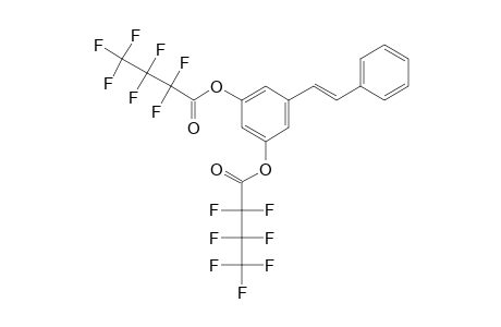 Pinosylvin, bis(heptafluorobutyrate)