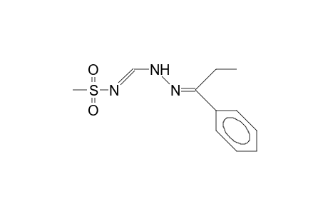 N'-Methylsulfonyl-N-(1-phenyl-propylidene)-formamidrazone