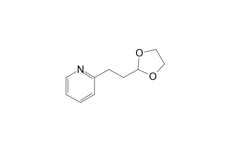 2-[2-(1,3-dioxolan-2-yl)ethyl]pyridine