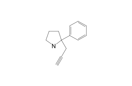 2-phenyl-2-propargyl-pyrrolidine