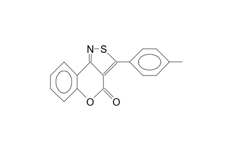 3-(4-Tolyl)-chromeno(4,3-C)isothiazol-4-one