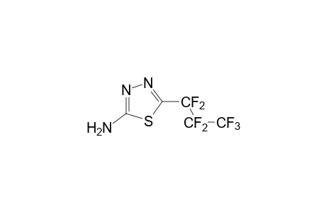 2-amino-5-(heptafluoropropyl)-1,3,4-thiadiazole