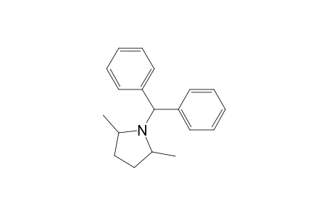 1-Diphenylmethyl-2,5-dimethylpyrrolidine