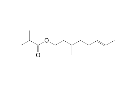 3,7-Dimethyl-6-octen-1-ol isobutyrate