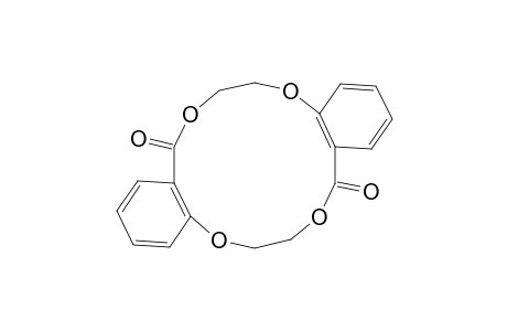 5H,14H-Dibenzo[e,l][1,4,8,11]tetraoxacyclotetradecin-5,14-dione, 7,8,16,17-tetrahydro-