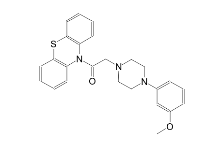 10H-phenothiazine, 10-[[4-(3-methoxyphenyl)-1-piperazinyl]acetyl]-