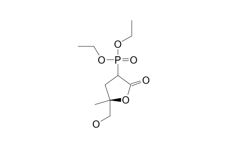 DIETHYL-5-(HYDROXYMETHYL)-5-METHYL-2-OXOTETRAHYDROFURAN-3-YL-PHOSPHONATE;MAJOR-DIASTEREOISOMER