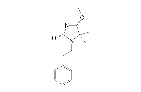 4-METHOXY-5,5-DIMETHYL-N-PHENETHYL-2-IMIDAZOLIDINONE