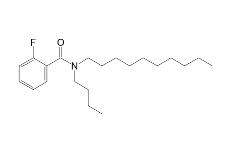 Benzamide, 2-fluoro-N-butyl-N-decyl-