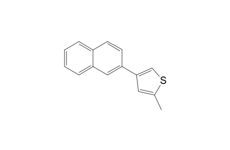 2-Methyl-4-(naphthalen-2-yl)thiophene