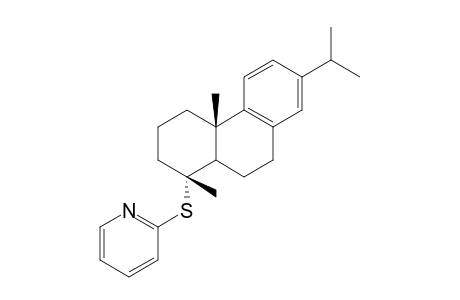 13-Isopropyl-4.alpha.-(2'-pyridylthio)-18-norpodocarpa-8,11,13-triene