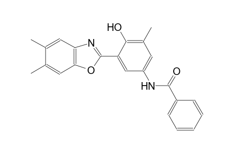 benzamide, N-[3-(5,6-dimethyl-2-benzoxazolyl)-4-hydroxy-5-methylphenyl]-