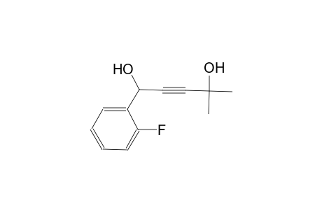 1-(2-fluorophenyl)-4-methyl-2-pentyne-1,4-diol