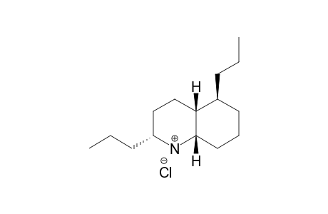 (2R,4AR,5S,8AS)-2,5-DI-PROPYL-DECAHYDROQUINOLINE-HYDROCHLORIDE