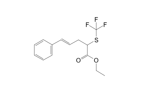 (4E)-2-[(trifluoromethyl)thio]-5-phenyl-4-pentenoic acid ethyl ester