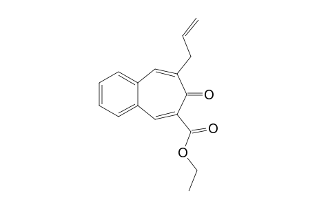 8-Allyl-7-oxo-7H-benzocycloheptene-6-carboxylic acid ethyl ester