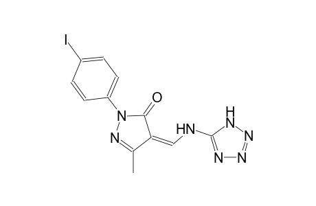 (4Z)-2-(4-iodophenyl)-5-methyl-4-[(1H-tetraazol-5-ylamino)methylene]-2,4-dihydro-3H-pyrazol-3-one