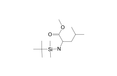 L-Leucine, N-(tert.-butyldimethylsilyl)-, methyl ester