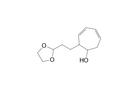 3,5-Cycloheptadien-1-ol, 2-[2-(1,3-dioxolan-2-yl)ethyl]-