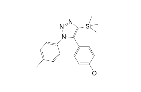 5-(4-Methoxyphenyl)-1-(4-tolyl)-4-(trimethylsilyl)-1H-1,2,3-triazole