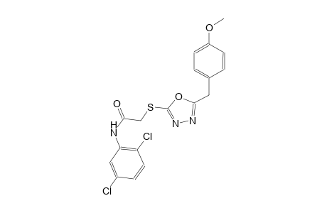 N-(2,5-dichlorophenyl)-2-{[5-(4-methoxybenzyl)-1,3,4-oxadiazol-2-yl]sulfanyl}acetamide