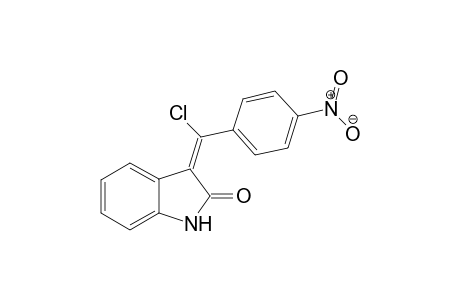 3-[1-Chloro-1-(4-nitrophenyl)methylidene]indolin-2-one