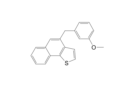 4-(3-Methoxybenzyl)naphtho[1,2-b]thiophene