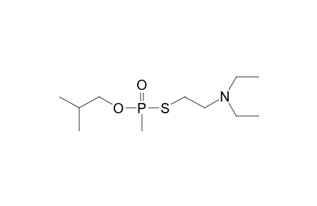 O-(2-Methylpropyl)-S-(2-diethylaminoethyl)methylphosphonothiolate