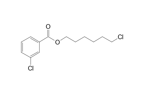 3-Chlorobenzoic acid, 6-chlorohexyl ester