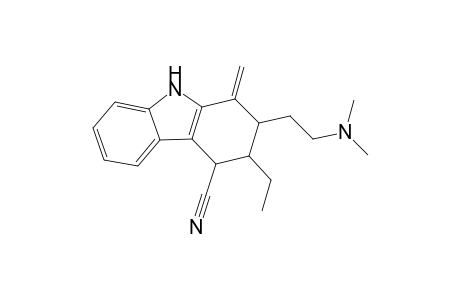 1H-Carbazole-4-carbonitrile, 2-[2-(dimethylamino)ethyl]-3-ethyl-2,3,4,9-tetrahydro-1-methylene-