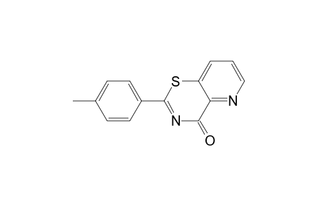 4H-Pyrido[3,2-e]-1,3-thiazin-4-one, 2-(4-methylphenyl)-