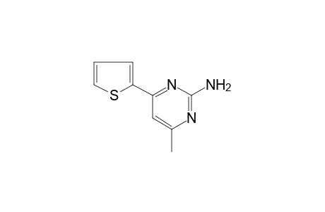 4-Methyl-6-(2-thienyl)-2-pyrimidinamine