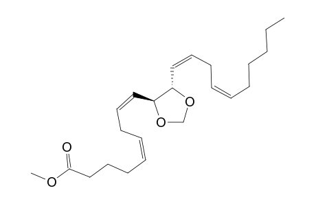 methyl (5Z,8Z)-9-[(4S,5S)-5-[(1Z,4Z)-deca-1,4-dienyl]-1,3-dioxolan-4-yl]nona-5,8-dienoate