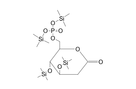 2-Deoxy-6-phosphogluconolactone, tetra(trimethylsilyl)-