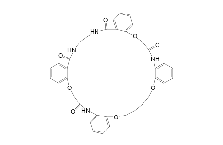 6,14,15,16,17,25,33,34-Octahydrotetrabenzo[b,h,p,v][1,7,18,24,4,11,14,21]tetraoxatetraazacyclooctacosin-7,24,31,36-(8H,23H,32H,35H)-tetraone