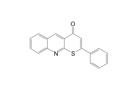 2-PHENYL-4H-THIOPYRANO-[2,3-B]-QUINOLIN-4-ONE