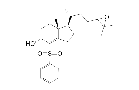 rac-(6R*)-6-[(1R*,3aR*,4R*,7aR*)-4-(Phenylsulfonyl)-7a-methyloctahydroinden-1-yl]-2-methyl-2,3-epoxyheptane