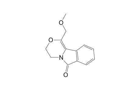 6H-[1,4]Oxazino[3,4-a]isoindol-6-one, 3,4-dihydro-1-(methoxymethyl)-