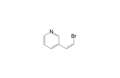 3-[(Z)-2-bromanylethenyl]pyridine