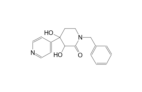 2-piperidinone, 3,4-dihydroxy-1-(phenylmethyl)-4-(4-pyridinyl)-