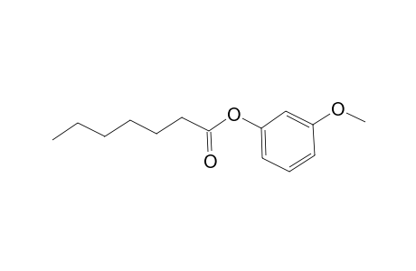 Heptanoic acid, 3-methoxyphenyl ester