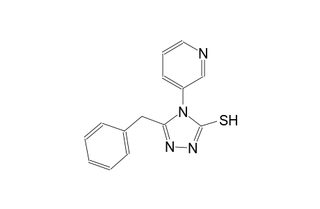 4H-1,2,4-triazole-3-thiol, 5-(phenylmethyl)-4-(3-pyridinyl)-