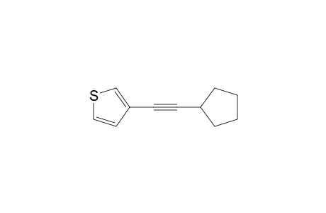 3-(Cyclopentylethynyl)-thiophene